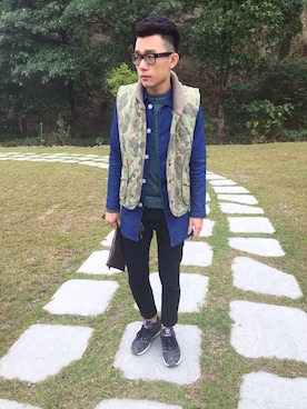 陳捲毛さんのコーディネート