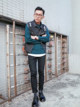 陳捲毛さんのコーディネート