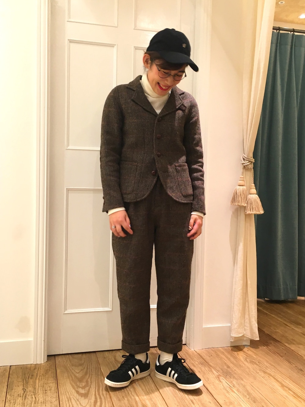 BEAMS BOY ハリスツイード ペグトップパンツ 楽天市場】【SALE／50%OFF】BEAMS BOY / ハリス ツイード ペグ