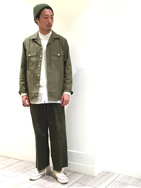 「AURALEE」｜YUSEINAGAYOSHIさん（メンズ・178cm）の春コーディネート