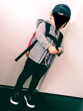 chiiiikenさん（キッズ・90cm）の春コーディネート