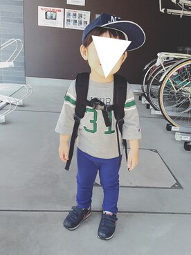 chiiiikenさん（キッズ・90cm）の春コーディネート