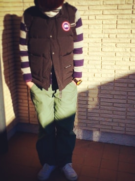 「CONVERSE（コンバース）のCONVERSE コンバース ジャック パーセル / JACK PURCEL（スニーカー）」を使った、さまらぁ〜さん（レディース・159cm）の冬コーディネート