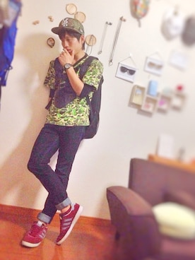 mic.さん（メンズ・165cm）の夏コーディネート