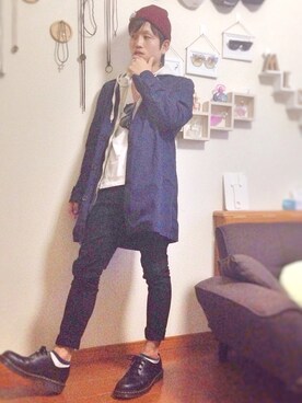 mic.さん（メンズ・165cm）の秋コーディネート