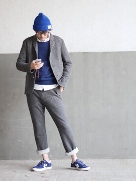 がわっちさん(メンズ・181cm)の冬コーディネート