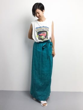 motoko yamamotoさん（レディース・163cm）の夏コーディネート