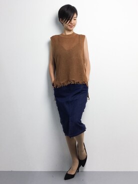 motoko yamamotoさん(レディース・163cm)の夏コーディネート