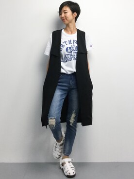 motoko yamamotoさん（レディース・163cm）の夏コーディネート