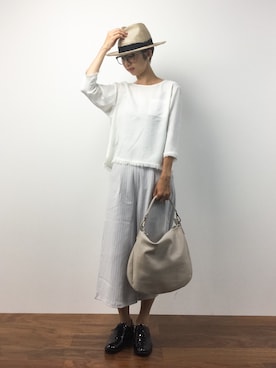 motoko yamamotoさん(レディース・163cm)の夏コーディネート