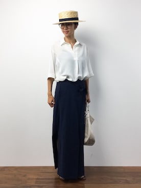 motoko yamamotoさん（レディース・163cm）の夏コーディネート