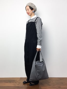 「nitca（ニトカ）のアイテム（バッグ）」を使った、motoko yamamotoさん（レディース・163cm）の夏コーディネート