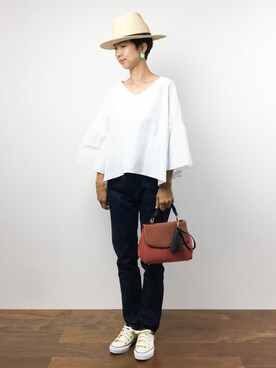 motoko yamamotoさん（レディース・163cm）の夏コーディネート