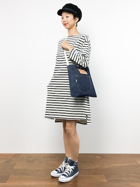 motoko yamamotoさん（レディース・163cm）の夏コーディネート