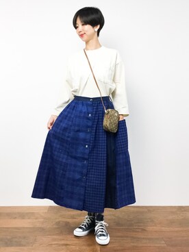 motoko yamamotoさん（レディース・163cm）の夏コーディネート