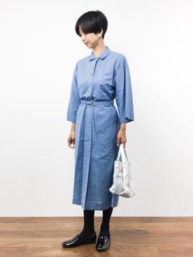 「Via Demizon（ビアデミゾン）のアイテム」を使った、motoko yamamotoさん（レディース・163cm）の秋コーディネート