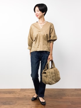 motoko yamamotoさん（レディース・163cm）の秋コーディネート