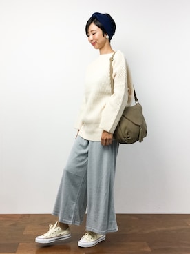 「Riletto（リレット）のアイテム」を使った、motoko yamamotoさん（レディース・163cm）の秋コーディネート