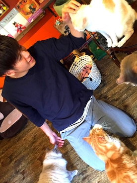 ‍りゅー‍さん（メンズ・183cm）の夏コーディネート