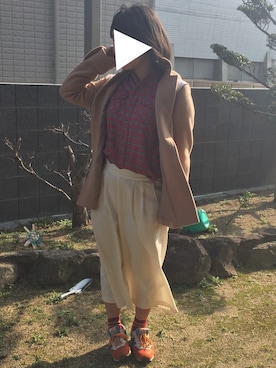 「お出かけ日和」｜はるぴさん（レディース・156cm）の冬コーディネート