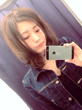 「ヘア」｜「アイテム（ジャケット/アウター）」を使った、miya_ricaさん（レディース・162cm）の秋コーディネート