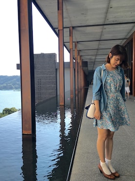 「MIXXO（ミッソ）のアイテム（ワンピース/ドレス）」を使った、chuweiweiさん（レディース・160cm）の秋コーディネート