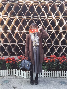 pionchanさん（レディース・158cm）の冬コーディネート