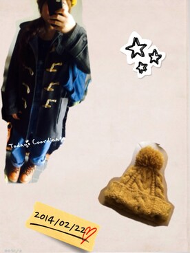 ぁぃのすけさん（レディース・153cm）の冬コーディネート