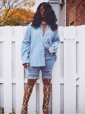 「Gladiator Sandals」｜Zafirahさん（レディース・173cm）の秋コーディネート