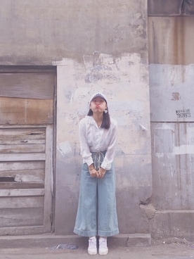 杏鲨子さん（レディース・170cm）の夏コーディネート