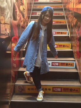 ヨシダさん（レディース・152cm）の秋コーディネート