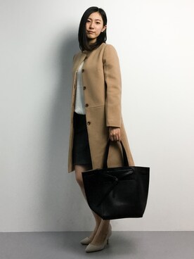 矢野結衣さん(レディース・166cm)の冬コーディネート