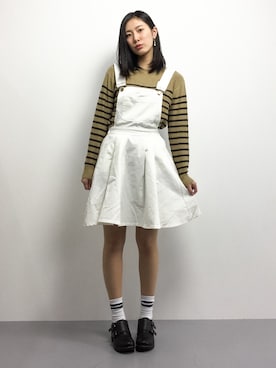 矢野結衣さん（レディース・166cm）の冬コーディネート