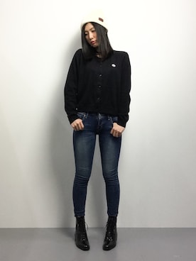 矢野結衣さん(レディース・166cm)の冬コーディネート