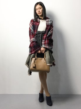 矢野結衣さん(レディース・166cm)の冬コーディネート