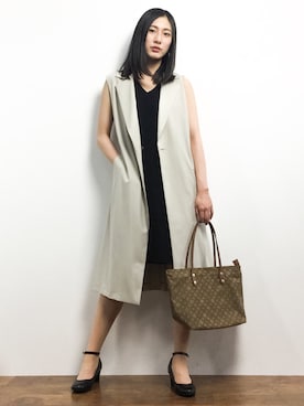 矢野結衣さん(レディース・166cm)の冬コーディネート