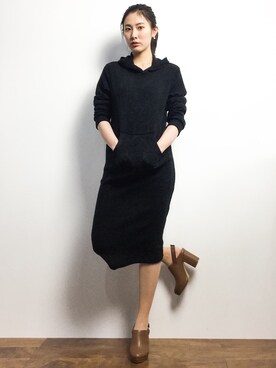 矢野結衣さん(レディース・166cm)の冬コーディネート