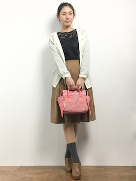 矢野結衣さん（レディース・166cm）の冬コーディネート