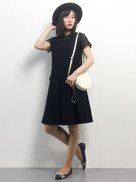 矢野結衣さん（レディース・166cm）の冬コーディネート