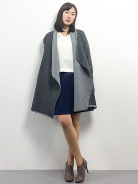 矢野結衣さん(レディース・166cm)の冬コーディネート