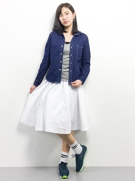 矢野結衣さん（レディース・166cm）の冬コーディネート