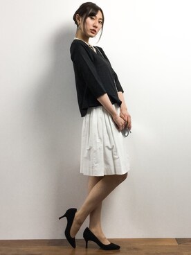 矢野結衣さん（レディース・166cm）の冬コーディネート