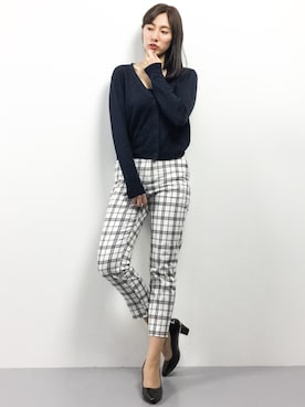 矢野結衣さん（レディース・166cm）の冬コーディネート