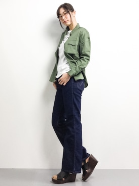 矢野結衣さん(レディース・166cm)の冬コーディネート