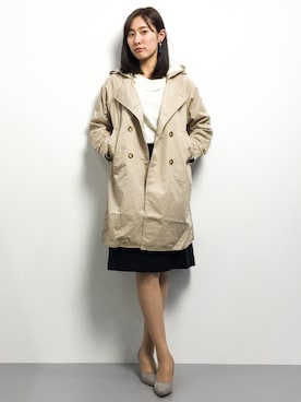 矢野結衣さん(レディース・166cm)の冬コーディネート