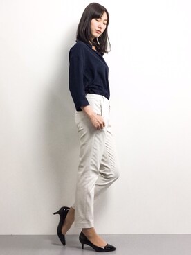 矢野結衣さん（レディース・166cm）の冬コーディネート