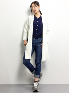 矢野結衣さん（レディース・166cm）の冬コーディネート