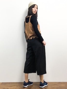 矢野結衣さん(レディース・166cm)の冬コーディネート