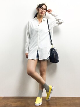 矢野結衣さん（レディース・166cm）の冬コーディネート