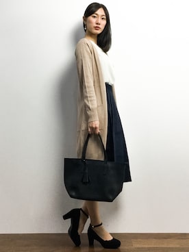 矢野結衣さん（レディース・166cm）の冬コーディネート